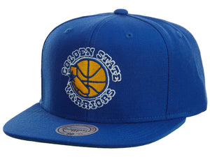 Mitchell&ness Wool Solid Golden State Warriors Snapback #30 Unisex Style : Nz979