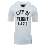 Jordan  Sportswear City Of Flight Short Sleeve Hoodie Mens Style : 911317