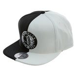 Mitchell&ness Black And White Split Brooklyn Nets Snapback #32 Unisex Style : Bh78ou