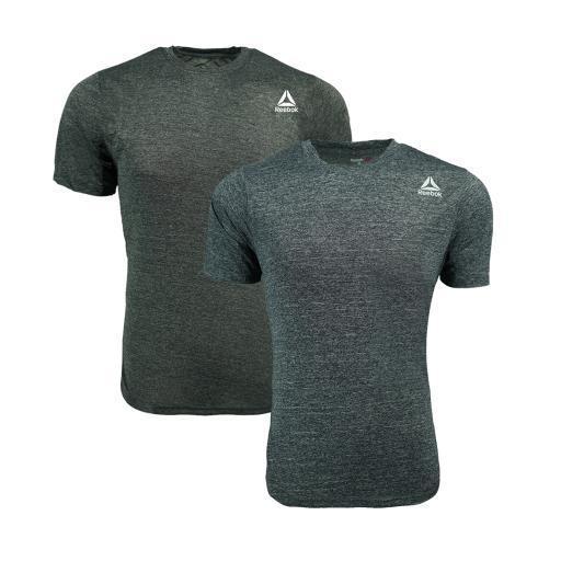 Reebok Men's Heathered Performance T-Shirt 2-Pack