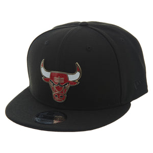 New Era Gilded Front Chicago Bulls Strapback #54 Unisex Style : 11831049-BLACK