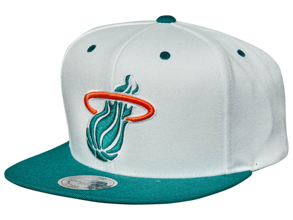 Mitchell&ness City Color Switch Miami Heat Snapback #30 Unisex Style : Vw30z