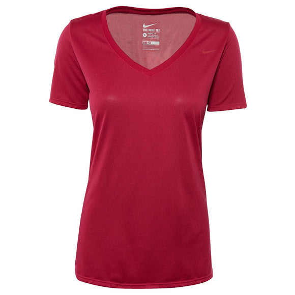 Nike Legend V-neck 2.0 Short Sleeve Shirt Womens Style : 684683