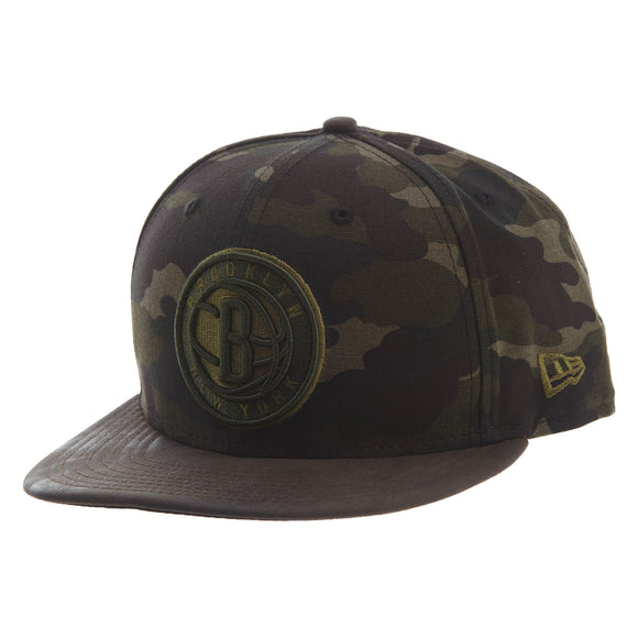 New Era Sueded Up 950 Brooklyn Nets Snapback #30 Unisex Style : 11826827-CAMO