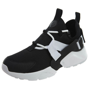 Nike Air Huarache City Low Athletic Shoes Black White  Womens Style :AH6804