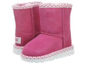 Ugg Classic Short Hearts Boots Toddlers Style : 1005295T