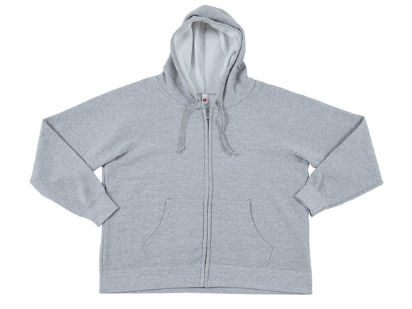 Hanes Plain Grey Hoodie Mens Style : Ca21356