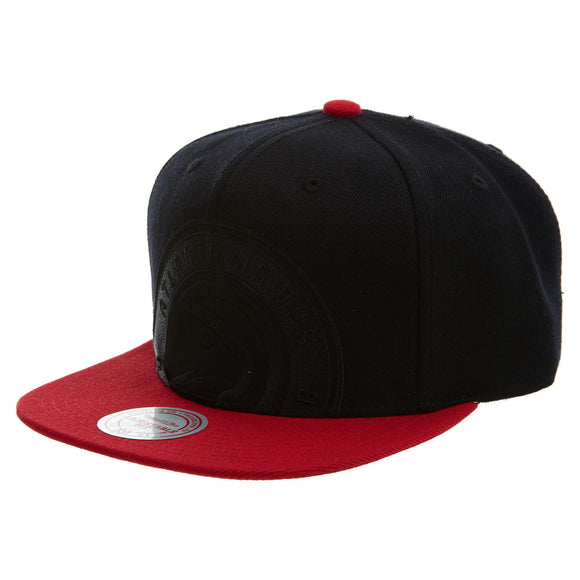 Mitchell&ness Atlanta Hawks Cropped Satin Snapback Unisex Style : Bh72cx