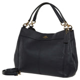 Coach Pebbled Leather Small Lexy Shoulder Bag Womens Style : F23537