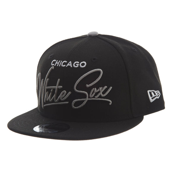 New Era Scripted Turn Chicago White Sox Snapback #28 Unisex Style : 11812704