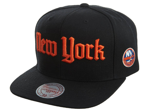 Mitchell&ness Gothic City Name New York Yankee Snapback #30 Unisex Style : Vw50z