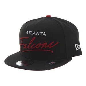 New Era Scripted Turn Atlanta Falcon Snapback #28 Unisex Style : 11829706-BLACK