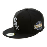 New Era Mlb 18 5950 Wool Ws Chicago White Sox Fitted Hat #37 Unisex Style : 11783656