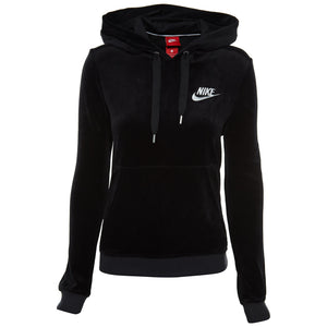 Nike Velour Pulllover Hoodie Womens Style : Aa3138