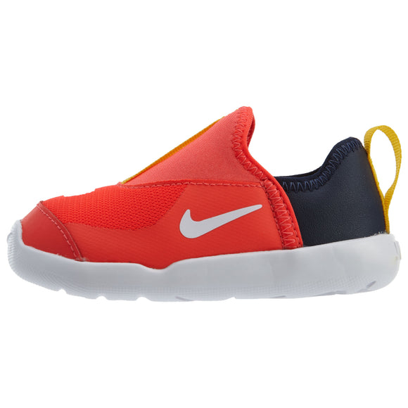 Nike Lil Swoosh TD Bright Crimson Infant Slip On Shoe Boys / Girls Style :AQ3113