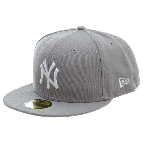 New Era Mlb Basic 5950 New York Yankee Fitted Hat #34 Unisex Style : 11591125