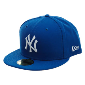 New Era Mlb Basic 5950 New York Yankee Fitted Hat #34 Unisex Style : 11591129