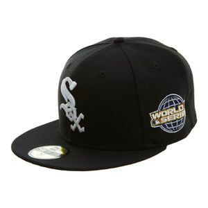 New Era Mlb 18 5950 Wool Ws Chicago White Sox Fitted Hat #37 Unisex Style : 11783656