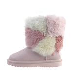 Ugg Classic Short Patchwork Fluff Toddlers Style : 1095009t-BPNK