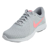 Nike Revolution 4 Black White Grey Mesh Womens Style :908999