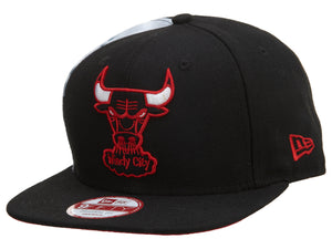 New Era Dual Logo Patched Chicago Bulls Snapback #30 Unisex Style : 11231708