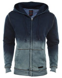 Cult Of Individuality  Zip Hoodie Denim Sweat  Mens Style : 651-15a-k10b