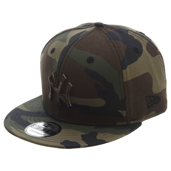 New Era Camo Capped New York Yankee Snapback #32 Unisex Style : 11814440-CAMO