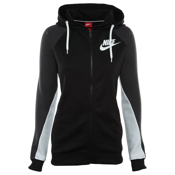 Nike Colorblocked Full-zip Hoodie Womens Style : 882907