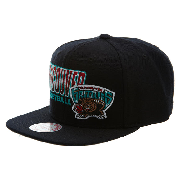 Mitchell&ness Vamcouver Grizzlies Score Keeper Snapback   Unisex Style : Bh71m6